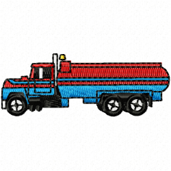 Truck Embroidery Design 11 Truck Embroidery Design 11